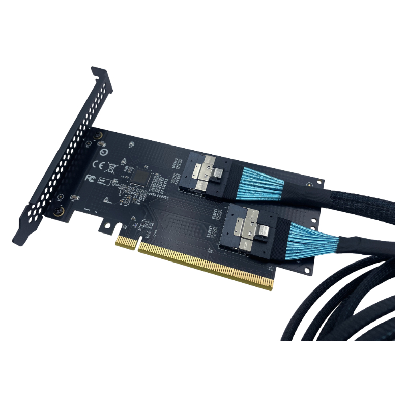 新しいPCIe X16 SFF-8654 SlimSAS 4 - Memory Card Ssd のレビューと価格