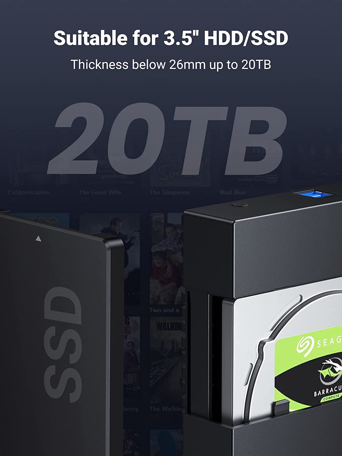 UGREEN外付けハードドライブエンクロージャー 3.5/2 - Ssd Hard Drive のレビューと価格