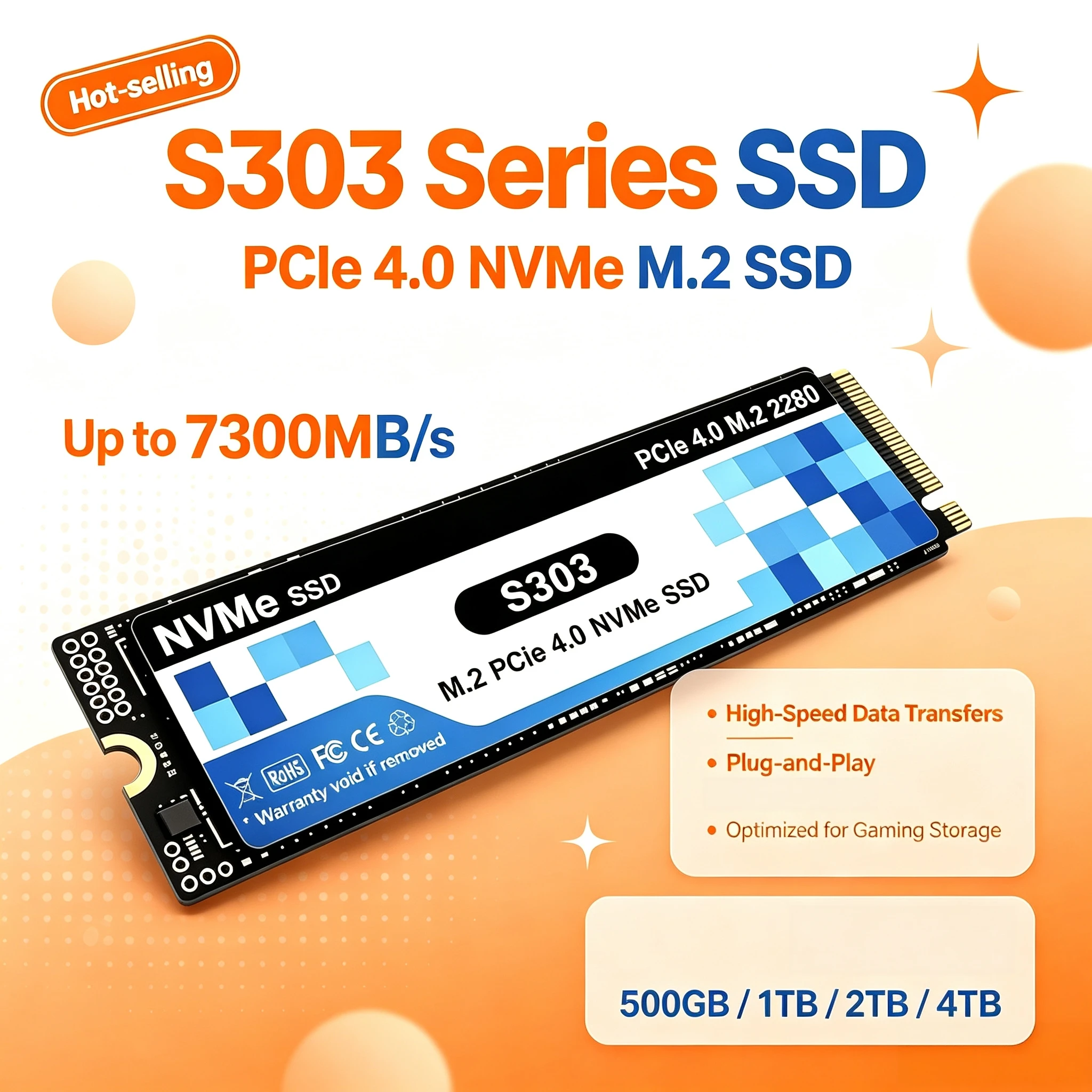 オリジナル PCIe 4.0 NVMe M.2 SSD S3 - Ssd 500Gb のレビューと価格