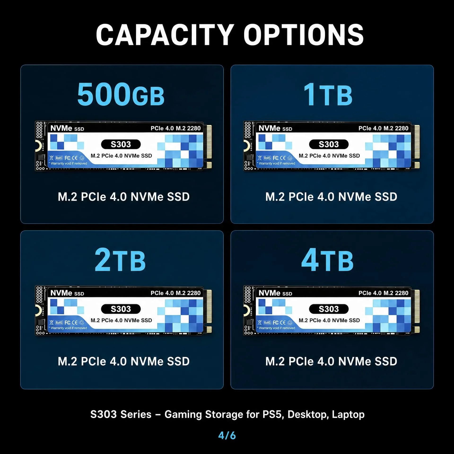 オリジナル PCIe 4.0 NVMe M.2 SSD S3 - Ssd 500Gb のレビューと価格