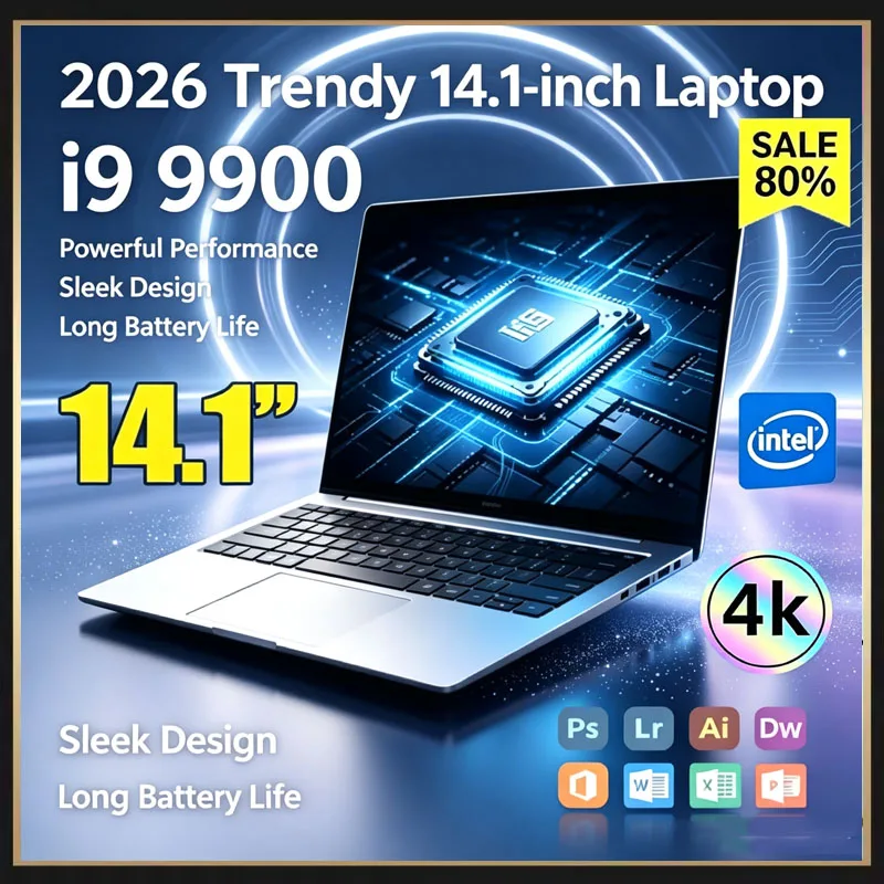 14.1インチ 超薄型ノートパソコン、Intel i9 99 - M.2 Ssd のレビューと価格