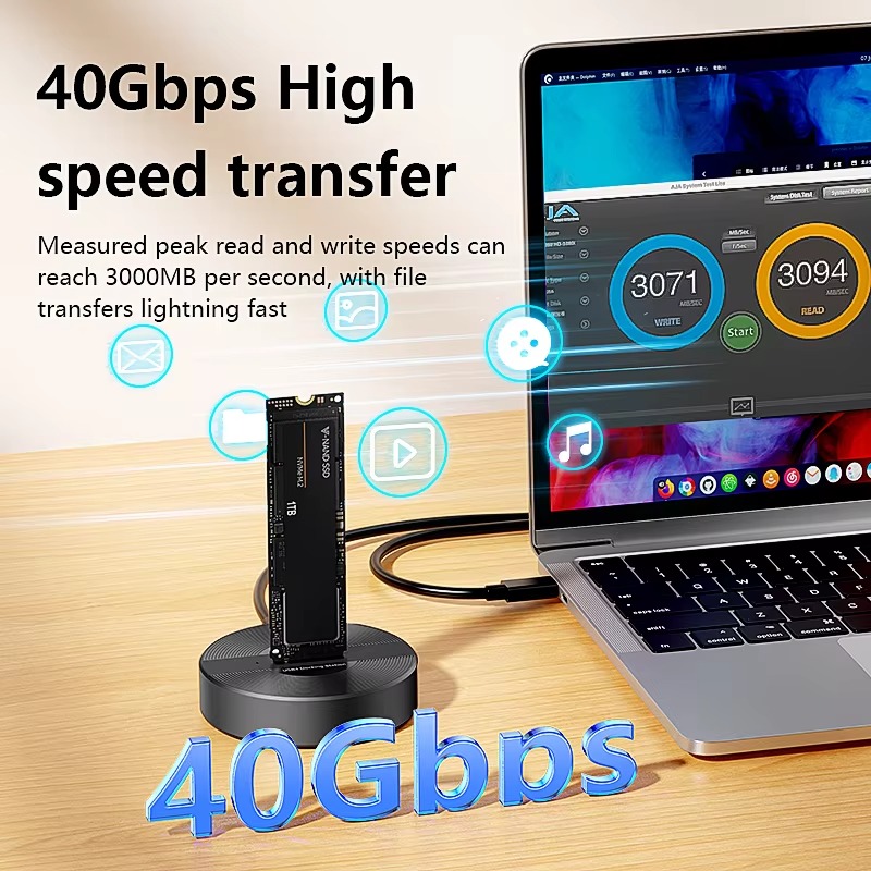 40Gbps高速伝送速度ツール不要SSDエンクロージャー M - M.2 Ssd のレビューと価格