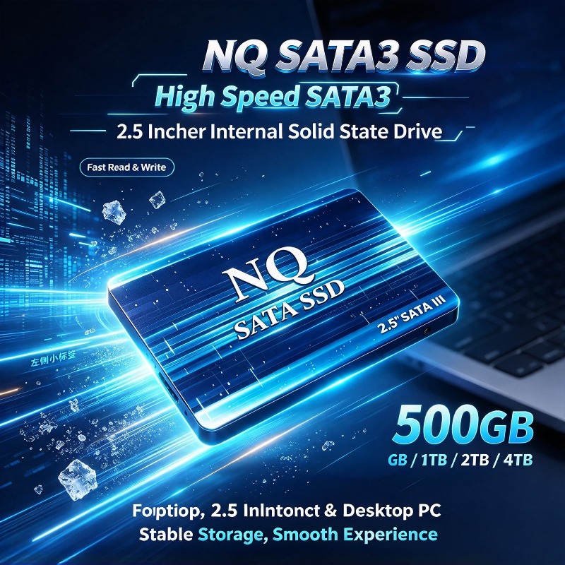 NQ 2.5インチ SATA III SSD 500GB 1 - Ssd 500Gb のレビューと価格