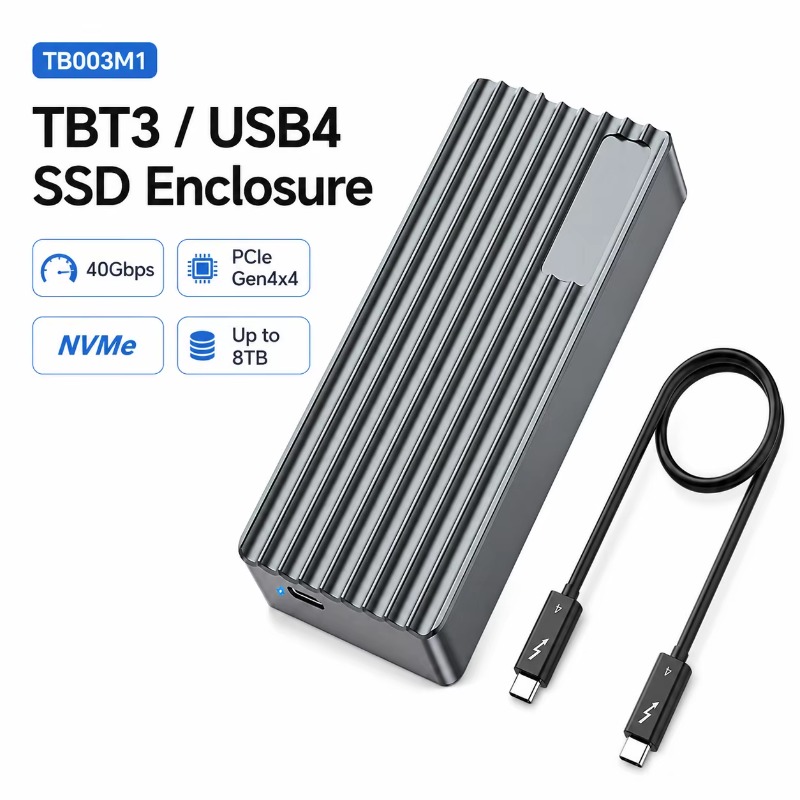 TBT3/USB4 M.2 NVMe SSD エンクロージャ - M.2 Ssd のレビューと価格