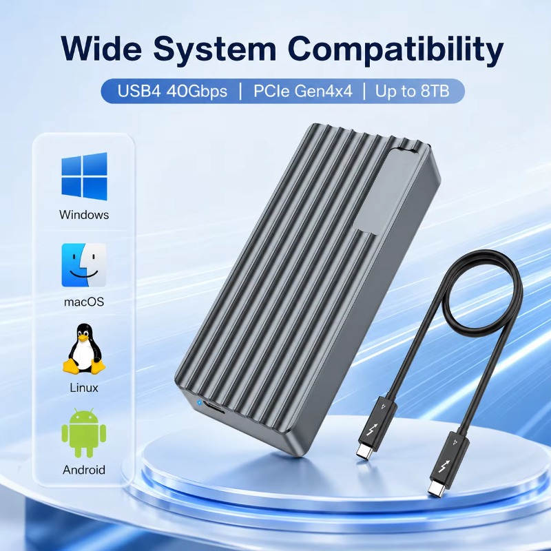 TBT3/USB4 M.2 NVMe SSD エンクロージャ - M.2 Ssd のレビューと価格